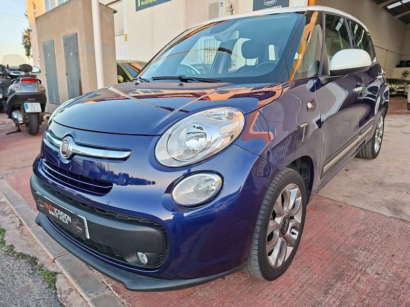 Usado Fiat 500L Lounge 95 CV (69 kW) 2017 Azul Monovolumen