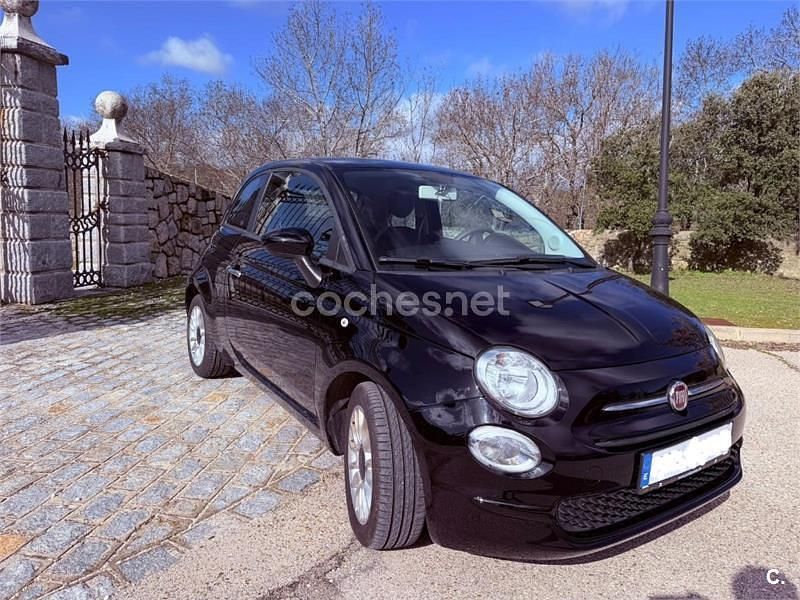 Usado Fiat 500 S 85 CV (62 kW) 2018 Negro Berlina