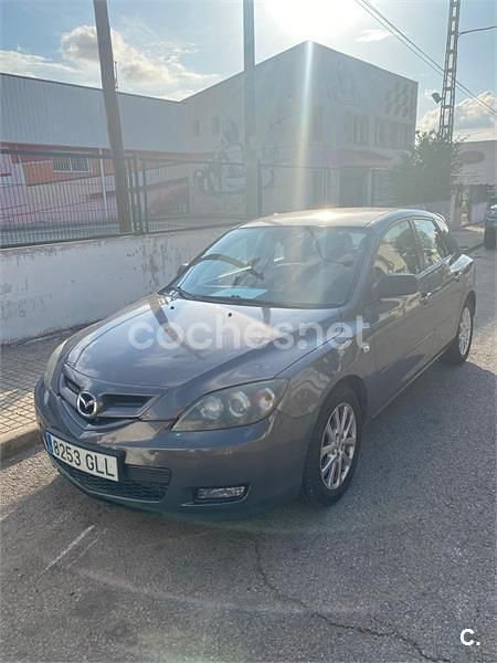 Gris / plata Usado 2009 Mazda 3 Active Berlina | 1500 € (Super precio) - Imagen 1/4