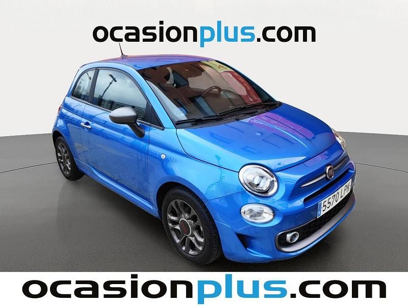 Usado Fiat 500 S 71 CV (52 kW) 2021 Azul Utilitario