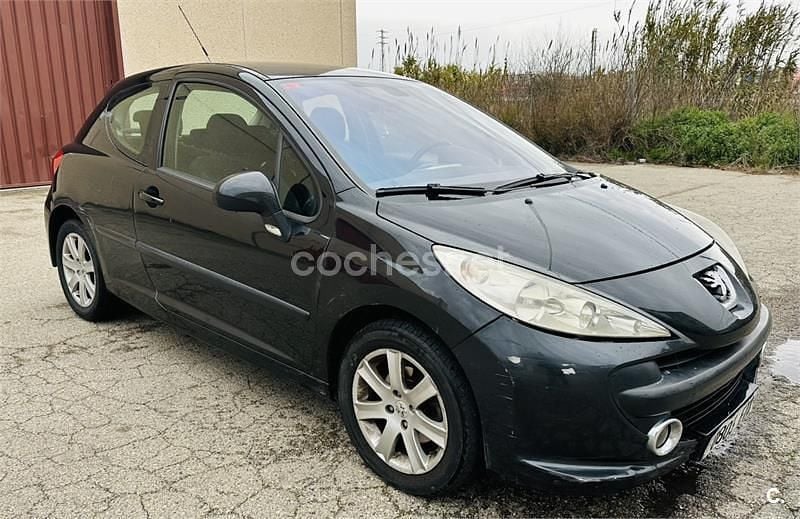 Usado Peugeot 207 Sport 120 CV (88 kW) 2007 Negro Berlina
