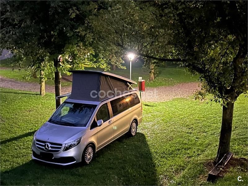 Usado Mercedes V250 Marco Polo 190 CV (139 kW) 2022 Gris / plata Monovolumen