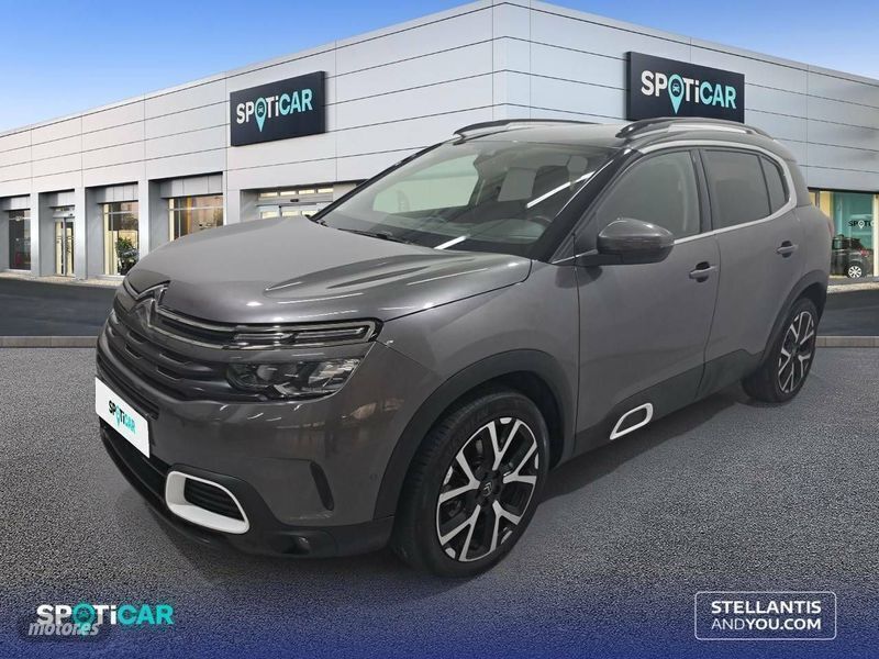Gris Usado 2020 Citroën C5 Aircross Feel SUV | 19.800 € (Un poco caro) - Imagen 1/4