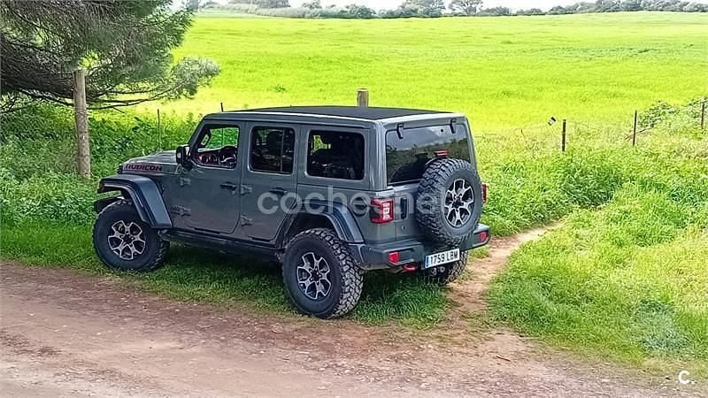 Gris / plata Usado 2019 Jeep Wrangler Unlimited Rubicon SUV | 53.000 € (Caro) - Imagen 1/4