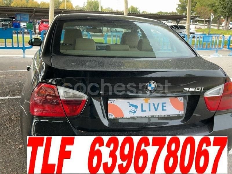 Usado BMW 320 170 CV (125 kW) 2006 Negro Berlina