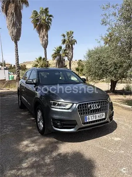 Usado Audi Q3 S-Line 150 CV (110 kW) 2014 Gris / plata SUV