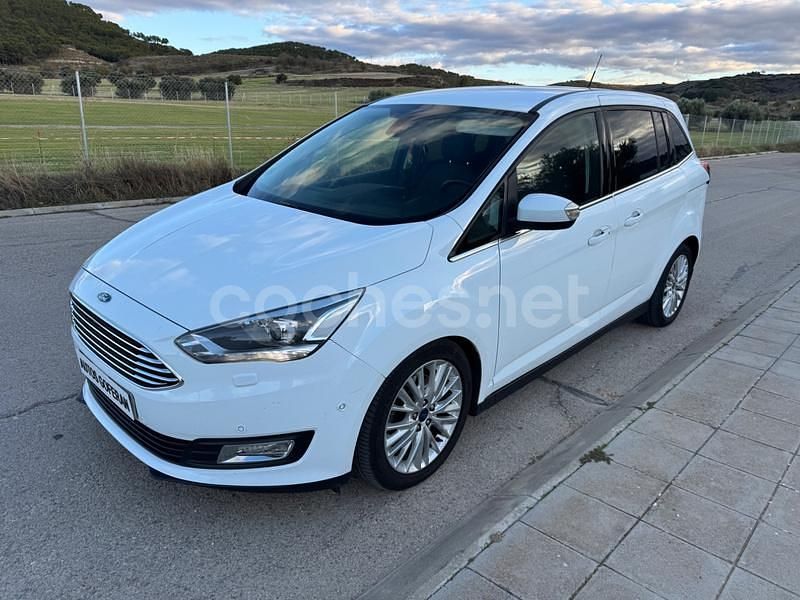 Blanco Usado 2015 Ford Grand C-Max Monovolumen | 8990 € - Imagen 1/4