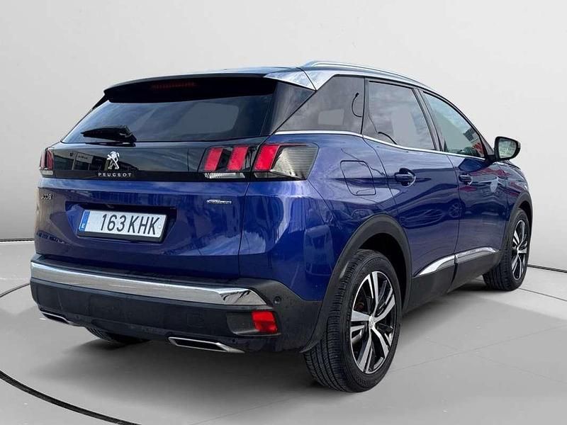 Usado Peugeot 3008 GT-line 132 CV (97 kW) 2018 Azul SUV
