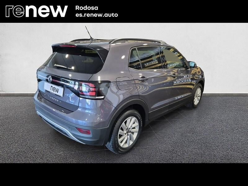 Usado VW T-Cross Advance 95 CV (69 kW) 2022 Gris SUV