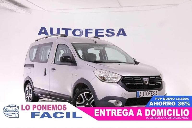 Usado Dacia Dokker Stepway 116 CV (85 kW) 2018 Gris Monovolumen