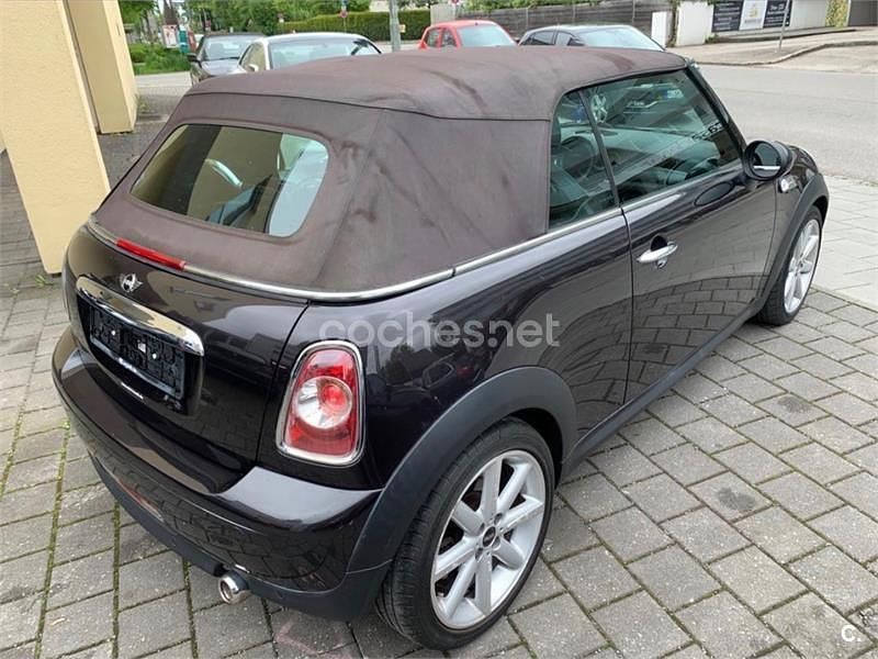 Usado Mini Cooper D Cabriolet 112 CV (82 kW) 2013 Marrón Descapotable