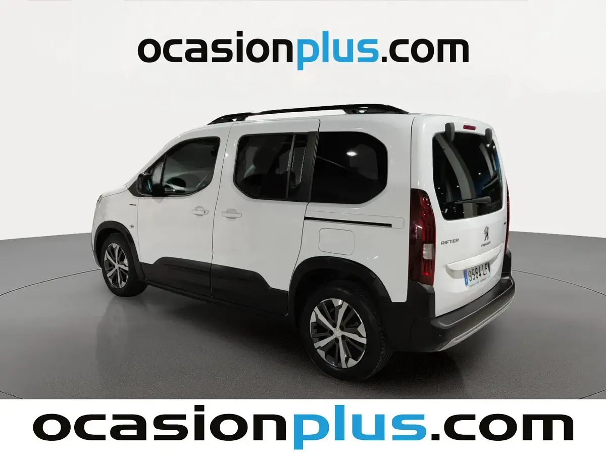 Usado Peugeot Rifter GT 130 CV (95 kW) 2020 Blanco Monovolumen