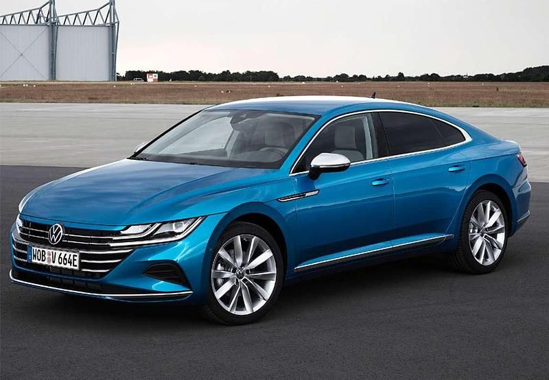 Usado VW Arteon Elegance 150 CV (110 kW) 2021 Blanco Coupe