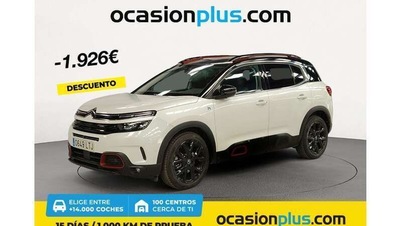 Blanco Usado 2021 Citroën C5 Aircross Shine SUV | 18.773 € (Super precio) - Imagen 1/4