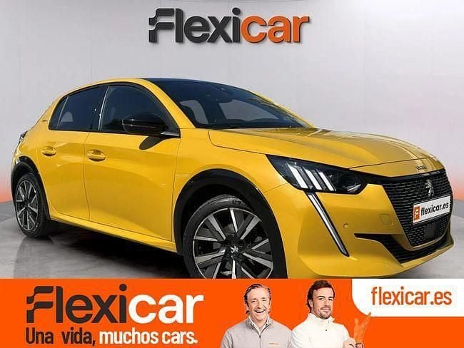Amarillo Usado 2021 Peugeot 208 GT Utilitario | 13.470 € (Precio justo) - Imagen 1/4