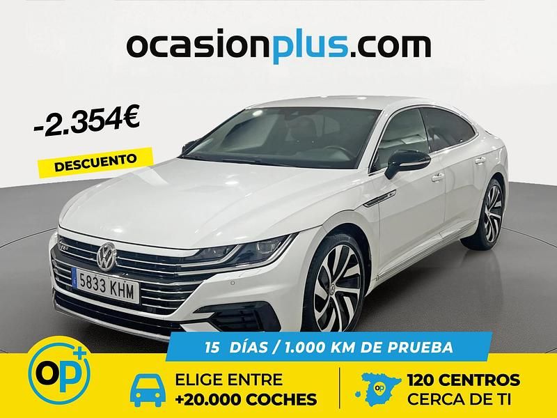 Usado VW Arteon R-line 190 CV (139 kW) 2018 Blanco Utilitario