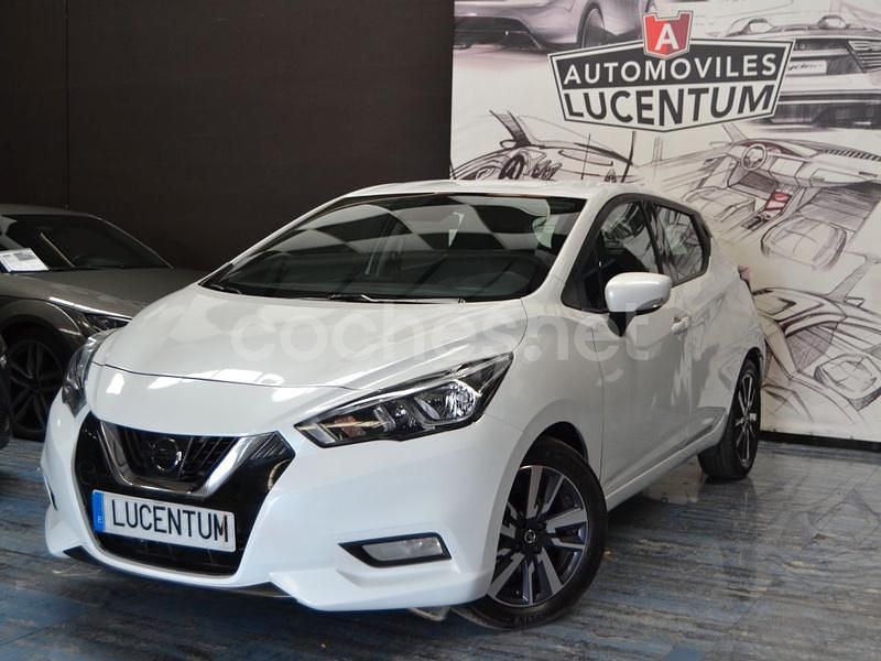 Blanco Usado 2017 Nissan Micra Tekna Utilitario | 11.900 € (Precio justo) - Imagen 1/4