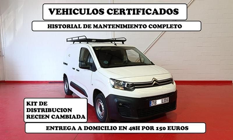 Blanco Usado 2020 Citroën Berlingo Van | 8016 € (Buen precio) - Imagen 1/4