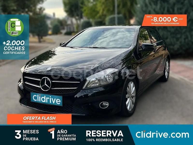 Negro Usado 2013 Mercedes A180 Urban Berlina | 10.490 € (Buen precio) - Imagen 1/3