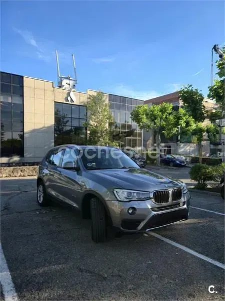 Usado BMW X3 150 CV (110 kW) 2015 Gris / plata SUV