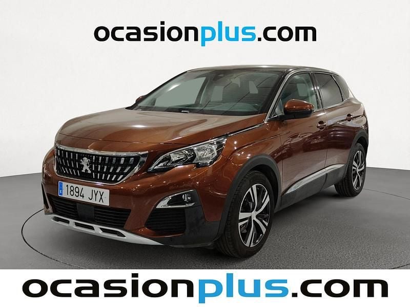 Marrón Usado 2017 Peugeot 3008 Allure SUV | 14.490 € (Precio justo) - Imagen 1/4