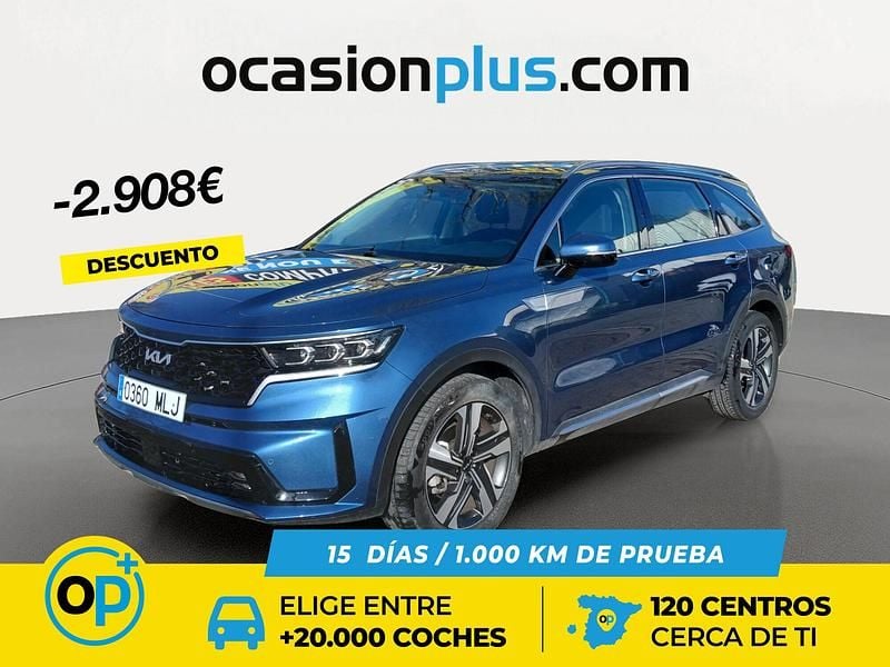 Azul Usado 2023 Kia Sorento SUV | 31.990 € (Precio justo) - Imagen 1/4