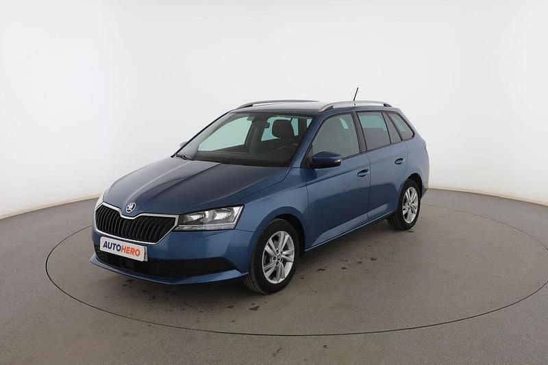 Azul Usado 2021 Skoda Fabia Ambition Utilitario | 12.699 € (Precio justo) - Imagen 1/3