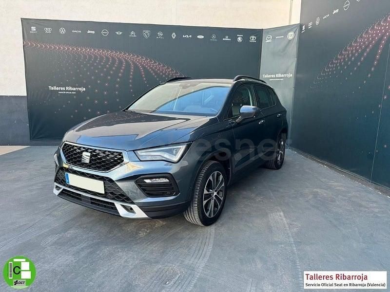 Usado Seat Ateca Style 150 CV (110 kW) 2021 Gris / plata SUV