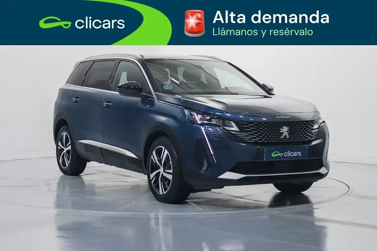 Usado Peugeot 5008 GTi 136 CV (100 kW) 2024 Azul SUV