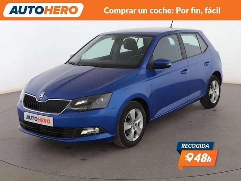 Azul Usado 2018 Skoda Fabia Ambition Utilitario | 10.399 € (Precio justo) - Imagen 1/3