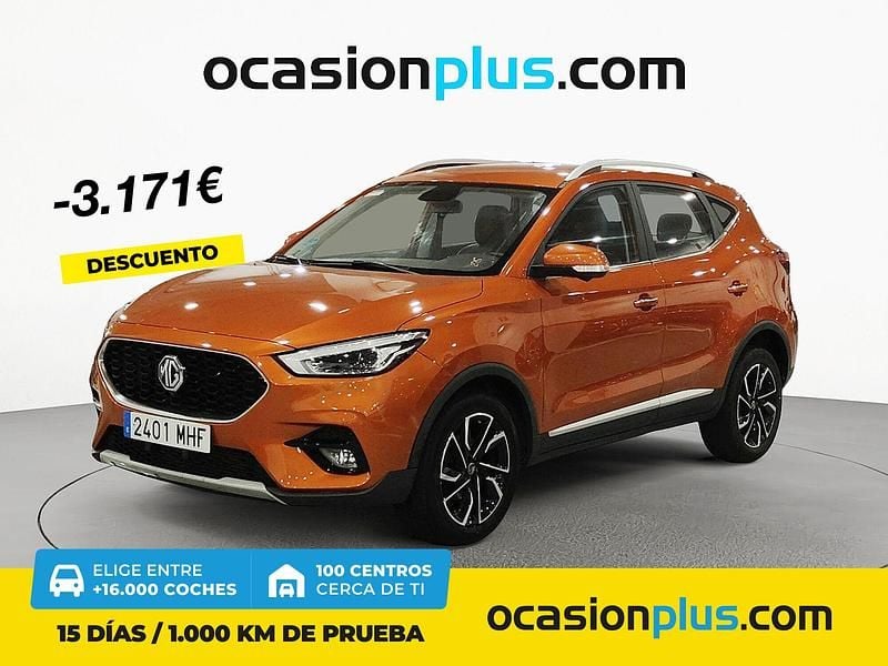 Naranja Usado 2023 MG ZS Luxury Berlina | 15.750 € (Precio justo) - Imagen 1/4