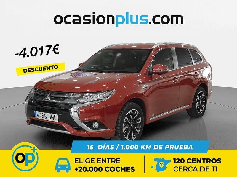 Rojo Usado 2016 Mitsubishi Outlander P-HEV SUV | 15.973 € (Precio justo) - Imagen 1/4