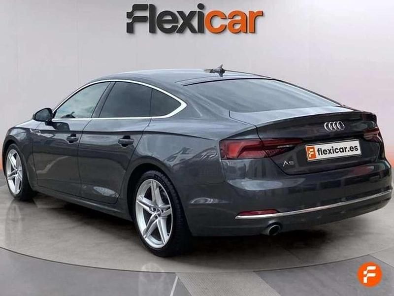 Usado Audi A5 Sportback 190 CV (139 kW) 2018 Gris Utilitario