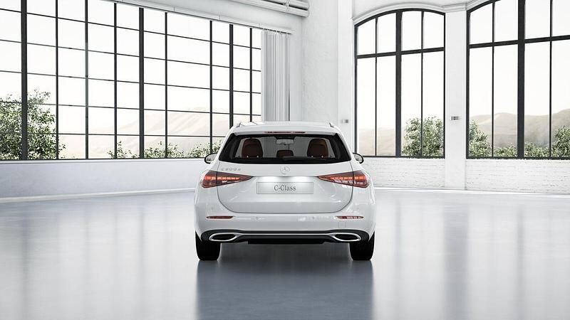 Usado Mercedes C200 163 CV (119 kW) 2025 Blanco Familiar