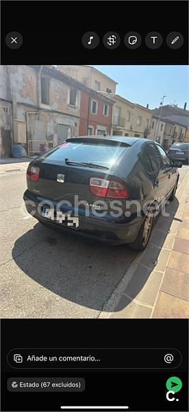 Negro Usado 2002 Seat Leon Sport Berlina | 1700 € (Super precio) - Imagen 1/2