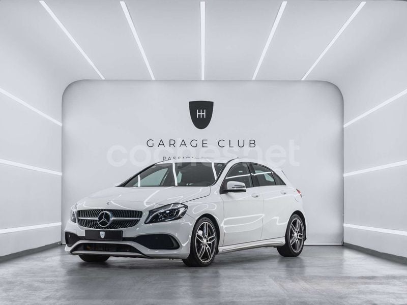 Blanco Usado 2017 Mercedes A200 AMG line Berlina | 14.499 € (Buen precio) - Imagen 1/4