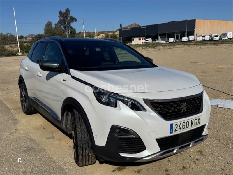 Blanco Usado 2018 Peugeot 3008 GT SUV | 16.400 € (Precio justo) - Imagen 1/4