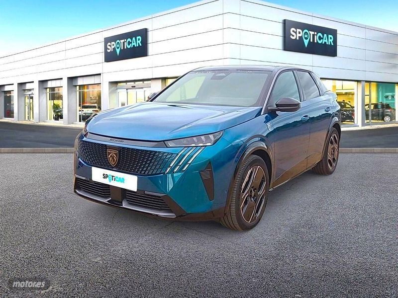 Azul Usado 2024 Peugeot e-3008 GT SUV | 38.500 € (Super precio) - Imagen 1/4