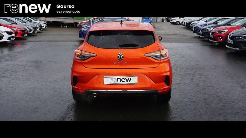 Usado Renault Clio V Techno 90 CV (66 kW) 2023 Naranja Berlina