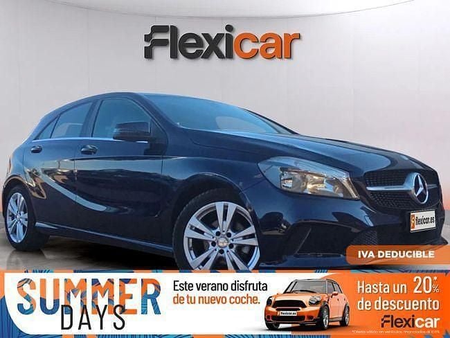 Azul Usado 2017 Mercedes A180 Berlina | 17.990 € (Precio justo) - Imagen 1/4