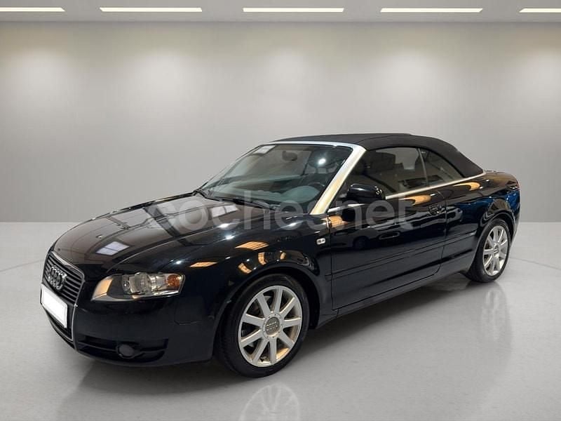 Negro Usado 2006 Audi A4 Cabriolet S-Line Descapotable | 10.980 € (Precio justo) - Imagen 1/4