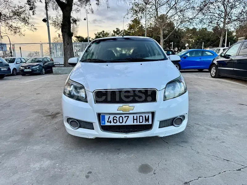 Usado Chevrolet Aveo LS 86 CV (63 kW) 2011 Blanco Berlina