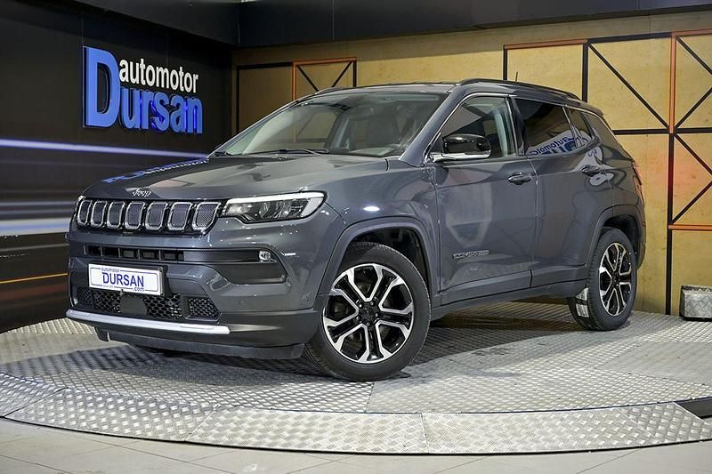 Usado Jeep Compass Limited 130 CV (95 kW) 2021 Gris SUV