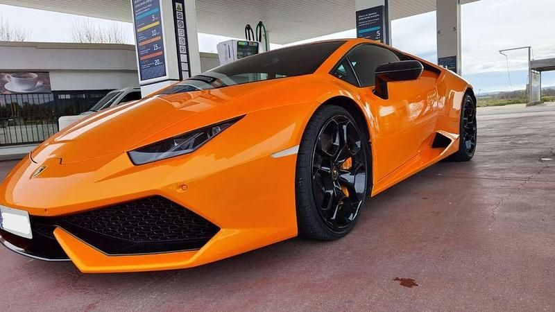 Usado Lamborghini Huracán 609 CV (447 kW) 2015 Naranja Coupe