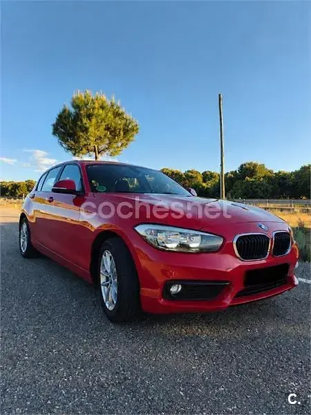 Usado BMW 116 136 CV (100 kW) 2016 Rojo Utilitario