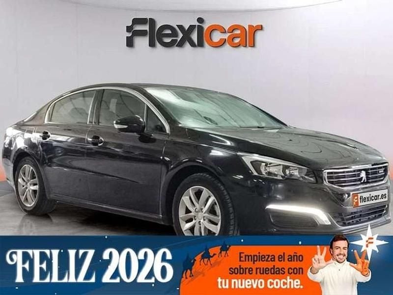Negro Usado 2016 Peugeot 508 Active Berlina | 10.390 € (Buen precio) - Imagen 1/4