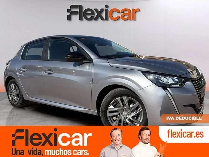 Gris Usado 2022 Peugeot 208 Active Utilitario | 11.590 € (Buen precio) - Imagen 1/4