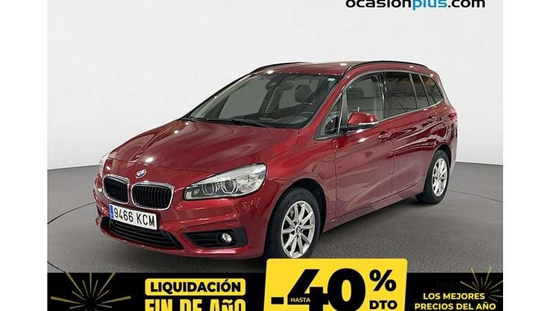 Rojo Usado 2017 BMW 216 Gran Tourer Monovolumen | 14.200 € (Buen precio) - Imagen 1/4