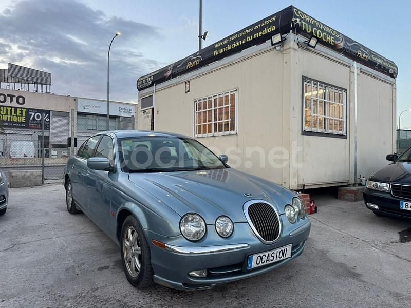 Azul Usado 2002 Jaguar S-Type S Berlina | 2499 € (Precio justo) - Imagen 1/4