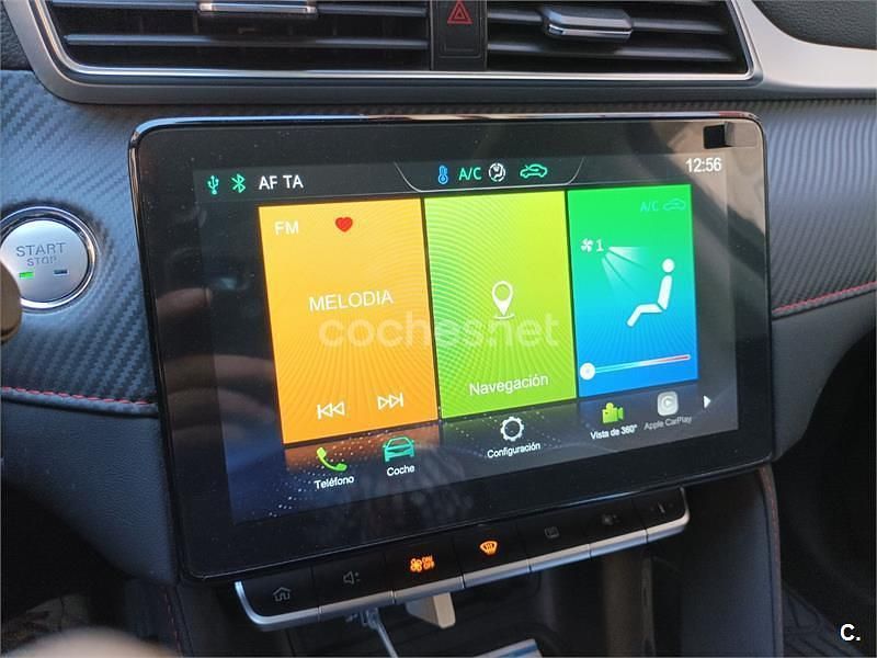 Usado MG ZS Luxury 111 CV (81 kW) 2022 Negro SUV